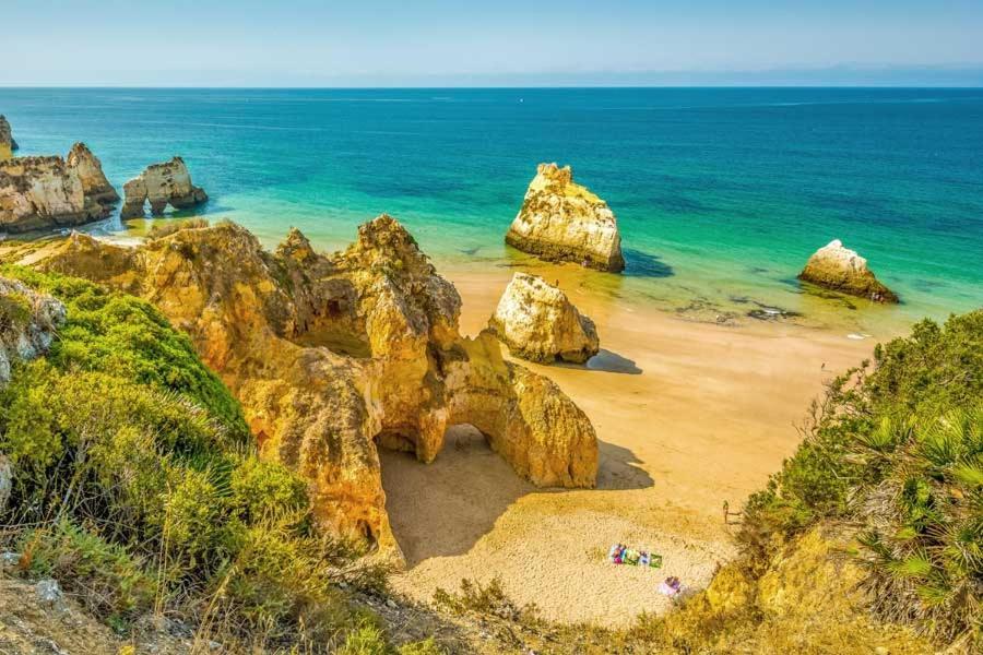 Litoral Mar Dream 17, Beach Front, Free Wi-Fi, Private Parking, Pool Portimão Zewnętrze zdjęcie